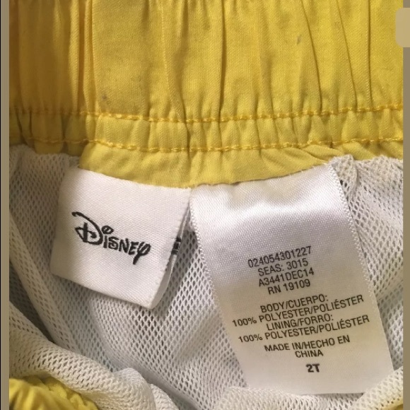 Disney Mickey Mouse Swim Trunks Size 2T - Picture 8 of 8